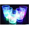 Bicchieri da vino LED lampeggiante Blowing Tazza di acqua Acqua Liquido Attivata Berza Mug Verna Luminosa da festa Luminio Drink Decorazione di Natale D Otwvu