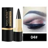 MISS ROSE Waterproof Eyeliner Cream Fast Dry Lipstick-style Eyeliner Black Lasting Portable Natural Eye Liner Pen Cream