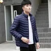 Męskie kurtki Mężczyźni HARAJUKU kolorowy bąbelkowy płaszcz zimowy kurtka męska streetwear hip hop parka koreańskie czarne ubrania klejenie 230821