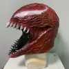 Partymasken Horror Halloween Maske beängstigende Blut Langer Zungenmasken Latex Helm Vollgesicht Maskerade Partymaske für Männer Frauen 230820