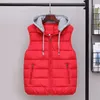 Men's Vests 2023 Style Spring Autumn Sleeveless Vest Jacket For Men Fashion Warm Hooded Male Winter Light Young Mens Waistcoat L50