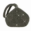 Evening Bags Zipper Wedding Gift Party Rhinestone Bling Glitter Triangle Small Evening Clutch Fashion Bag Women Handbag Prom Luxury Purse HKD230821