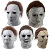 Party Masken Halloween Michael Myers Scary Cosplay Maske Kopfbedeckung Horror Latex Vollgesichtsmasken Helm Karnevalsfeier Party Kostüm Requisiten 230820