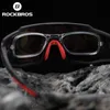 Lunettes de soleil Rockbros Polaris Toochromic Loiseries à cyclistes Lunes à vélo Sports extérieurs