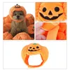 Hundekleidung süße Haustierhut Halloween Kürbiskatze Dress Kopfschmuck kleines Cosplay -Kostüm Dekorative Accessoires 230818