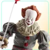 Komik 20cm NECA Stephen Kings It Pennywise Joker Palyaço Cadılar Bayramı Günü Korku Film Bebek PVC Aksiyon Figürü Koleksiyon Model210M6410822