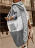 Malhas femininas Tees Cardigans Knit Sweater Women Women Spring Autumn Winter Letter Maxi Loose Coat Soft Jacquard Y2K E-GIRL Long Knit