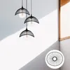 Lampes suspendues abat-jour cadre fil Simple évider feuille Design industriel lustre Cage métal abat-jour cadres pour