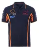 Men's Polos Summer New F1 Racing Polo Shirt Team Short Sleeve T-shirt Same Customizable 6rmf