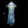 Novelty Items Jellyfish Lamp Portable Flower Lamp Girl Room Atmosphere Decoration Lamp Bedroom Night Lamp Home Decoration 230821