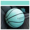 Pelotas Regalo de cumpleaños para niña Baloncesto Exterior Interior Antideslizante Impermeable PU Entrenamiento de pelota Profesional Resistente al desgaste Tamaño 5 6 7 230820