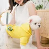 Hondenkleding huisdier hoodies ananas kleding teddy aardbeien jas kleren voor kleine honden puppy chihuahua kostuum
