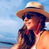قبعات واسعة الحافة دلو للجنسين بنما القش للنساء الرجال الصيفية شاطئ الشمس قبعة قابلة للطي قبعة upf50 رعاة البقر فيدورا قبعة العصابات 230821