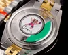 Women's Classic Watch producerad av Clean Factory Diamond Bezel 28mm Liten Size Swiss 2671 Movement 904 Rostfritt stål Scratch Resistant Sapphire Glass