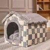 Other Pet Supplies Cat Bed Can Be Folded Sleeping In Dog House Movable Closed Dog House Movable Warm And Comfortable Sofa House Pet Supplies HKD230821