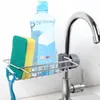 Food Storage Organization Sets Drainer Soap Stainless Dishcloth Rag Steel Sponge Shelf Adjustable Rack Dry Kitchen Basket Finishing Faucet Towel Pool 230821