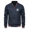 Jackets Men Jackets Imprimir Jaqueta de Baseball Men Stand Casual Collar Bomber Mens Jackets Autumn High Quality Slim Fit Jackets For Men 230818