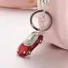 Keychains Fashion Alloy Car Key Chain Pendant Charm Women Handbag Crystal Small Luxury Accessories YSK067 Model