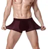 MUITAS PONTAS 4 cores homens roupas íntimas boxe masculino calcinha sólida shorts masculinos de homem íntimo de homem respirável 10pcs