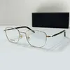 Mens Square Glasses Optical Eyeglasses Classic Gold Havana Frames Fashion Sunglasses Frames with Box
