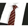 Padella ties da 100 seta da 100 seta cravat collockfief wedding business calchia casual cravatta rossa ad alta densità impermeabile