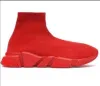 남성 여성용 최고 품질 속도 트레이너 양말 신발 구매 트리플 흑백 빨간색 회색 신발 패션 디자이너 운동화 발목 부츠