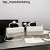 Ny 2023SS Womens Handbag Classic 3 Size Crossbody Bag Authentic Handheld Leather Belt med serienummer Kvinnodesigner Bag