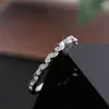 Cluster Rings Tree Leaves Engagement Two-piece Zircon Ring Elegant Temperament Female Valentine's Day Fashion Gift