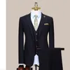 Trajes masculinos vestidos de noiva personalizados, calças blazer de blazer de lençolas de ponta de alta qualidade SA07-23999