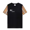 Fashion Mens T-Shirts Frauen Designer T-Shirts T-Shirts Bekleidung Tops Mannes Brustbrief Shirt Luxurys Kleidung Polos Ärmeln Kleidung T-Shirts Großhandel RCJT001