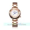 Armbanduhr 50pcs/Lot Re040 Originaler Wiedergeburt Luxus Lady Edelstahl Uhr Hochqualitäts -Wrap -Quarzeleganz für Frauen Großhandel