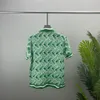 Camisetas masculinas Polos camisetas de pescoço redondo bordadas e estampadas no estilo polar de verão com algodão puro de rua 43