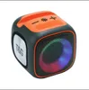 TG359 Portable Wireles Bluetooth Speaker With RGB Lighting Support TF Card FM Radio TWS Couplets Outdoor Waterproof Steel Cannon L230822