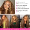 220%Dichtheid Glueless pruik 4/27 Gekleurde 13x4 Deep Wave Human Hair Pruiken Krullen Haarhaar Wig Braziliaans Hoogtepunt Ombre pruiken Verkoop