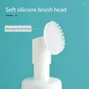 Garranhas de armazenamento Bottle Bottle Facial Facial Cleanser Fabricante com mousse de lavagem de face portátil de pincel limpo de silicone