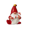 Dekorativa föremål Figurer American Home Harts Crafts Small Ornament Creative Santa Christmas Presents Living Room Decoration 230822