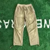 Мужские штаны FW 7th Collection FG7C Cargo Hip Hop Streetwear Big Pocket Army Green Bonders Fashion Bondage 230821