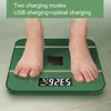 Body Weight Scales Digital Scale USBOptical Charging Bluetooth Smart Wireless BMI Fat Analyzer Bathroom Girls Dormitory Portable 230821