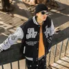 Herrenjacken Frühling Autumn Jacke Stickerei Lose America Hip Hop Streetwear Casual Women Baseball Stand Collar Coat 230821