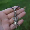 Pendant Necklaces 1pcs Withy Winged Sword Necklace