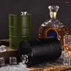 Kalça Şişeler Mükemmel Paslanmaz Çelik Flagon Anti-Leak Wine Jug Anti-Rasta Depolama Likör Şişesi Viski