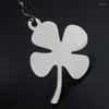 Keychains Clover Keychain Creative Cute Spring Festival Paar geschenk