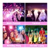 Other Event Party Supplies 60 Piece Fiber Optic Wands Glow LED Light Up Flashing Sticks For Kids Birthday Wedding Halloween Christmas 230821