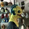 Feestmaskers Monster Fish Creature Mask Mask Halloween Creepy Drinke Dress Up Latex Nieuwheid Kostuum Full Head Horror 230821