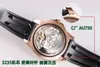 Clean Factory produceert 126655 Series Mens Business Watch 2836/3235 Geïntegreerde beweging Rubberriem Rose Gold Case Scratch Resapphire Glass