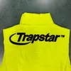 في مخزون Trapstar London Jacket Men's Winter Warm Hyperdrive Gilet Yellow 1 Quality Mensered Men Sest