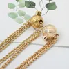 Bag Parts Accessories 1-5PCS Gold Metal Chains For Handbags Shoulder Purse Gold Beads Round Big Ball Bags Strap Adjustable Chain Hardware Accessories 230822