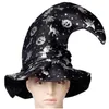 Partymasken ADTS Colorf Bent Kürbisstar Hexenhut Wizard Hats Cosplay Kostüm Requisiten Masquerade Kleid Halloween Weihnachtsfest Deli Otzmr