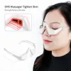 Dispositivi per la cura del viso terapia con luce rossa Massager anziano per occhio comprimente gli occhi di fatica Rilevarsi rilassante alleviare i cerchi scuri EMS VIBRAZIONE EYE 230822