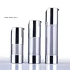 10pcs/lot Portable 30ml 15ml Empty Plastic Bottles Pump For Perfume Lotion Airless Cosmetic Bottle Clear Vacuum Containers EB78 Gllcp